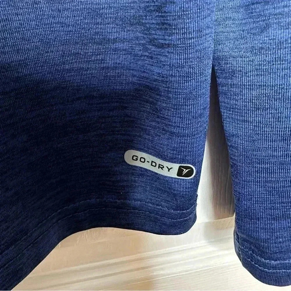 Old  Navy Active Quarter Zip Shirt Blue Size Small - Picture 14 of 16